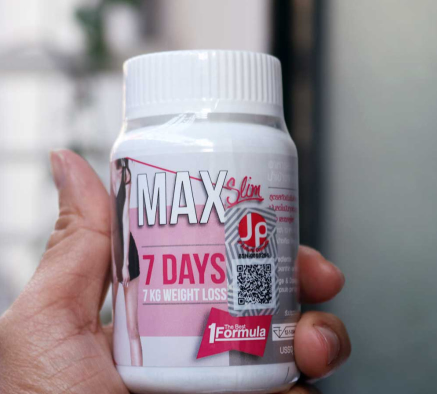 MAX SLIM 7 DAYS 7 KG WEIGHT LOSS CAPSULES