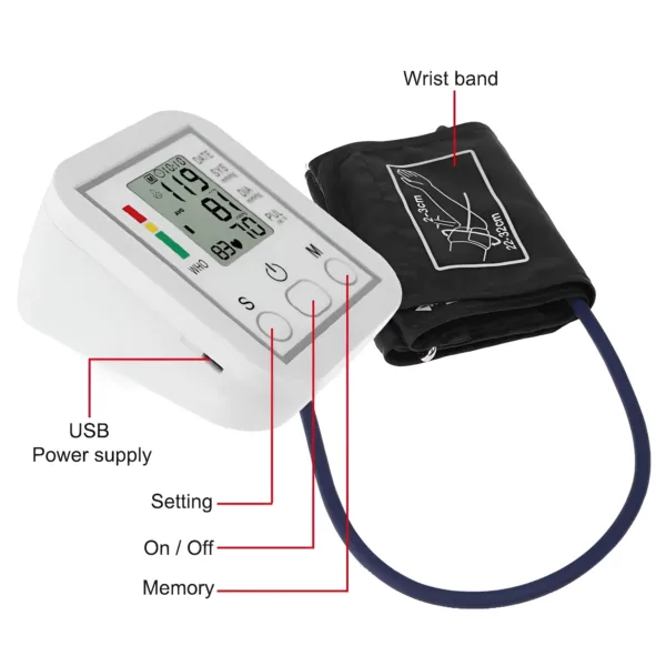 Electronic blood pressure monitor machine - Image 2
