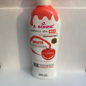 A bonne Body Lotion Miracle SPA Milk White Glutathione