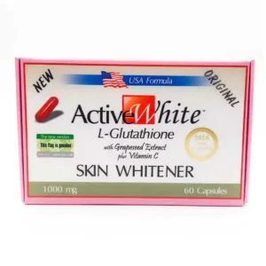 Active White L Glutathione Skin Whitening 60 Capsules