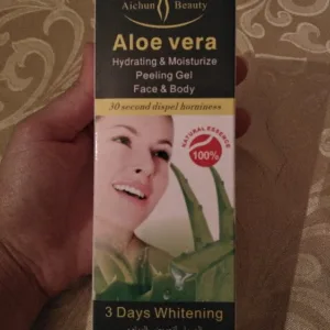 Aloe Vera 3 Days Whitening Peeling Gel Face Body Skin Cleaning Lightening Dark Spot