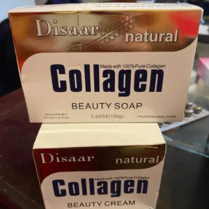 Disaar Collagen Power Lifting Cream 80g Face Cream+ Collagen Handmade Soap Face Cleanser Anti-aging Anti Wrinkle Set