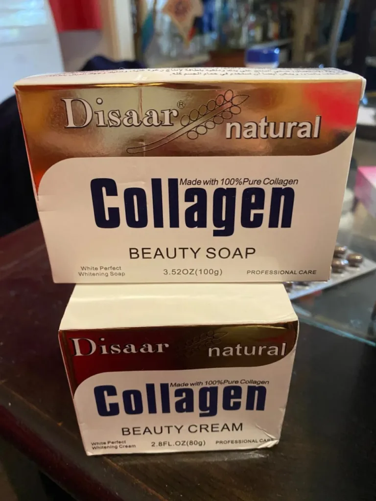 Disaar Collagen Power Lifting Cream 80g Face Cream+ Collagen Handmade Soap Face Cleanser Anti-aging Anti Wrinkle Set