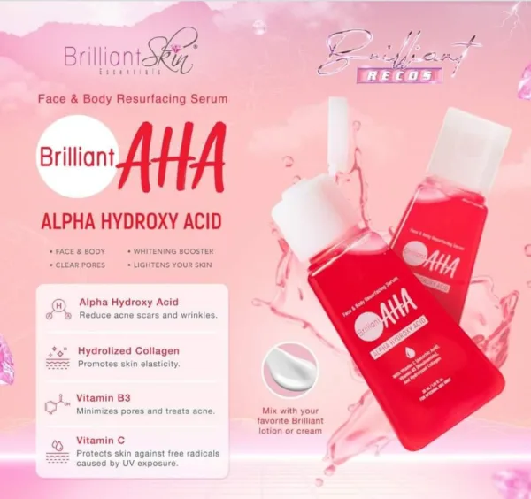 Face & Body Resurfacing Serum Brilliant AHA Alpha Hydraulic