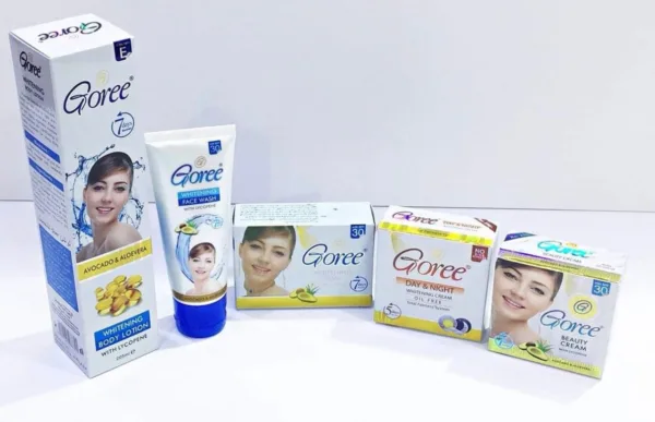 Goree Set Body Lotion, Whitening Soap, Day & Night Cream and Beauty Cream