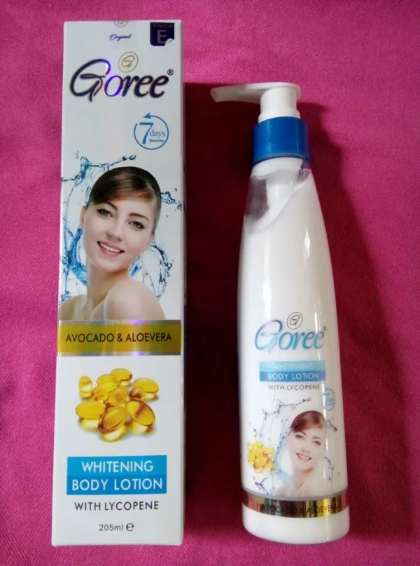 Goree Whitening Body Lotion With Lycopene Avocado & Aloevera