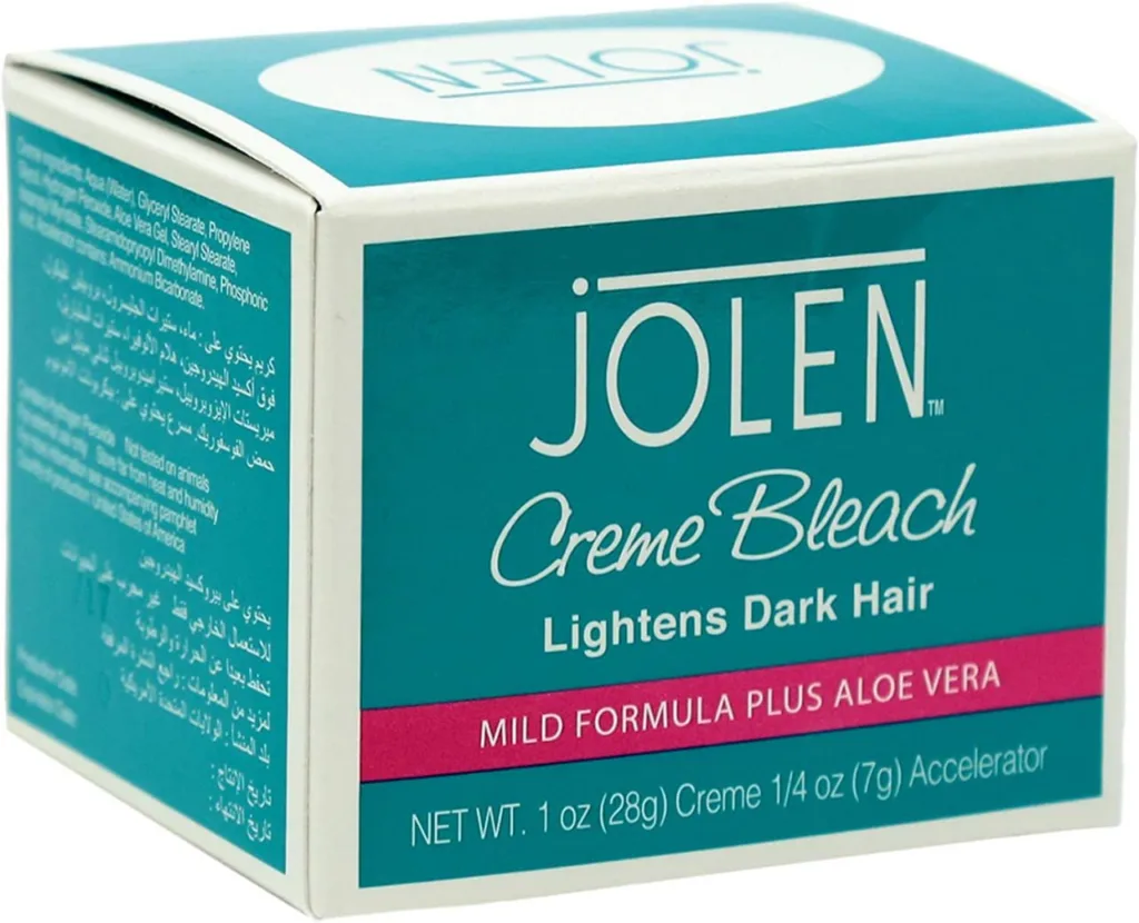Jolen Creme Bleach Lightens Dark Hair