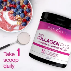 Neocell Super Collagen Plus With Vitamin C & Hyaluronic acid Powder