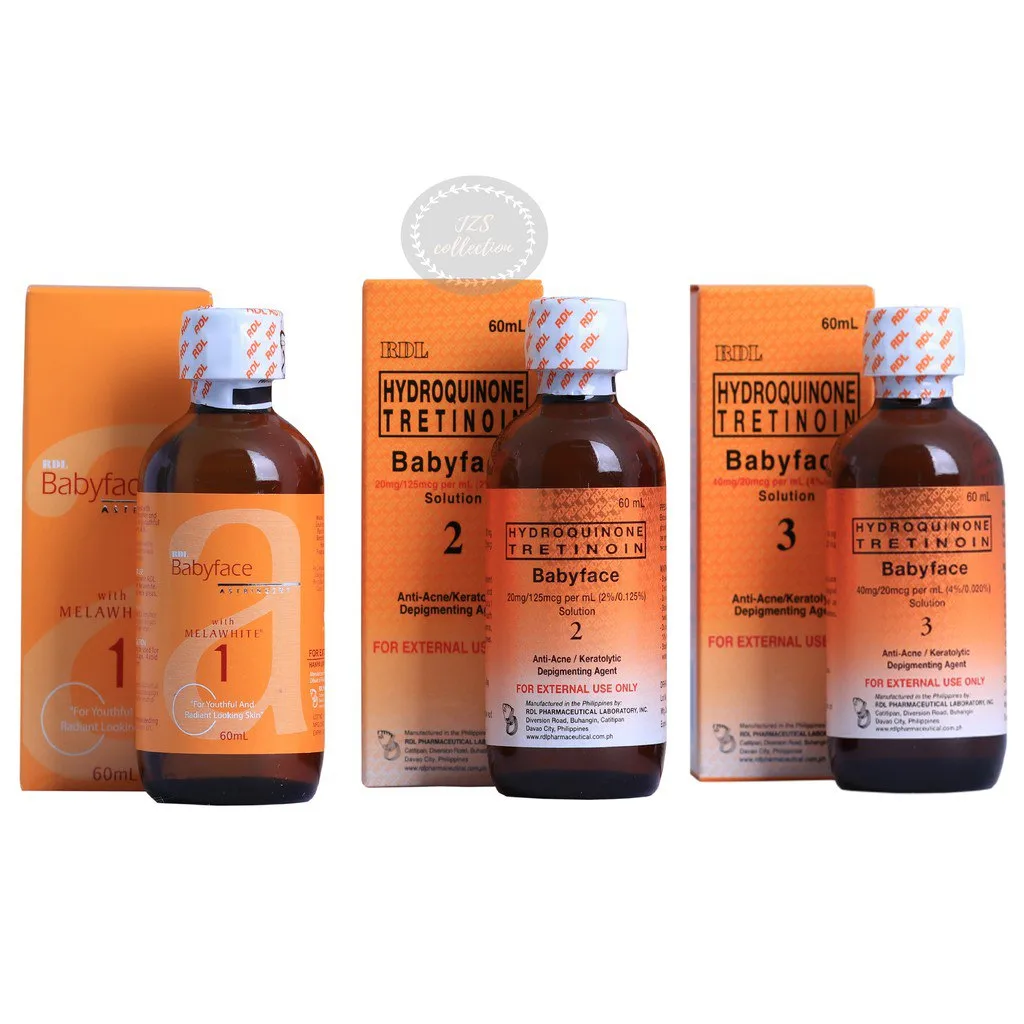 RDL Baby Face Solutions #1, #2 Or #3