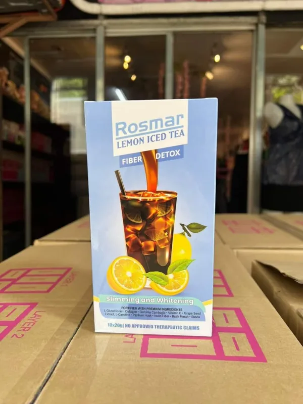 Rosmar Lemon iced Tea Fiber Detox Slimming And Whitening
