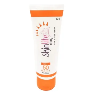 Skinlite Day SunBlock Sunscreen Lotion SPF 50 PA++++ 50g